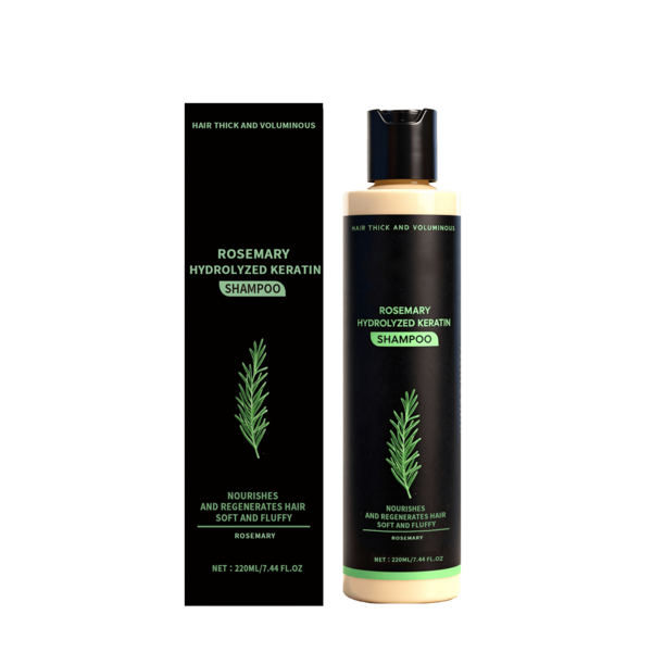 Rosemary Shampoo,Rosemary Hydrolyzed Keratin Shampoo, Nourishes And Regenerates Hair,Organic Rosemary Hair Shampoo For Women And Men.