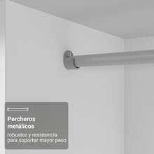 MADESA Bedroom Armoires - White - View 6