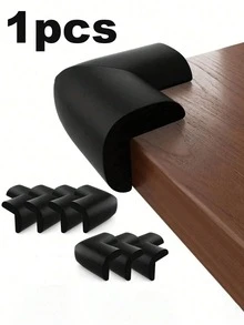 4pcs Anti-Collision Strips, Corner Cushion Pads, Home Furniture Anti-Collision Wall Stickers, Table Edge Soft Covers, Edge & Corner Protection Wraps - Multicolor - View 23