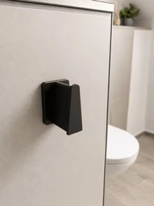 Giá đỡ máy duỗi tóc chịu nhiệt, kệ treo tường không cần khoan để lưu trữ máy uốn tóc, kệ sắp xếp dụng cụ tạo kiểu tóc tiết kiệm không gian cho tủ phòng tắm - Nhiều màu - Xem 6