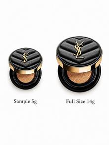 Yves Saint Laurent Black Leather Cushion B20 5g Trial Size - Smooth Natural Finish, Suitable For Daily Touch-Ups - B20/5g - View 2
