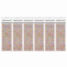 6pcs Self-Adhesive Round Rhinestone Gem Stickers, Colorful Acrylic Crystal Dot Decals, DIY Craft Decoration, Suitable For Scrapbooking, Phone Cases, Card Making - Multicolor - View 12