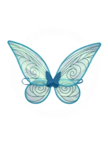 1pc Fairy Wings Transparent Pearlescent Iridescent Elf Wings Holiday Party Performance Back Ornament Princess Angel Wings - A - View 5