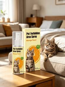 Pet Deterrent Spray, Home Cat Urine & Scratching Prevention, Portable Pet Training Spray, Cat Repellent, Long-Lasting, Effective & Gentle, Multi-Scenario Use, Odor-Free & No Residue - one-size - View 12