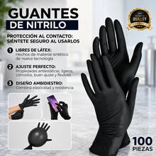 Kitchen Cleaning Gloves - Black - View 6