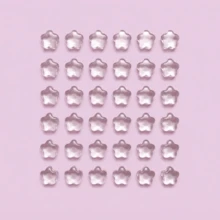 36pcs Cute Crystal Clear Keyboard Keycap Stickers For Girls, Long Nail Typing Helper, Self-Adhesive 3D Raised Nail Protectors, DIY Office Keyboard Decor (Nail-Friendly & Non-Damaging) - View 12