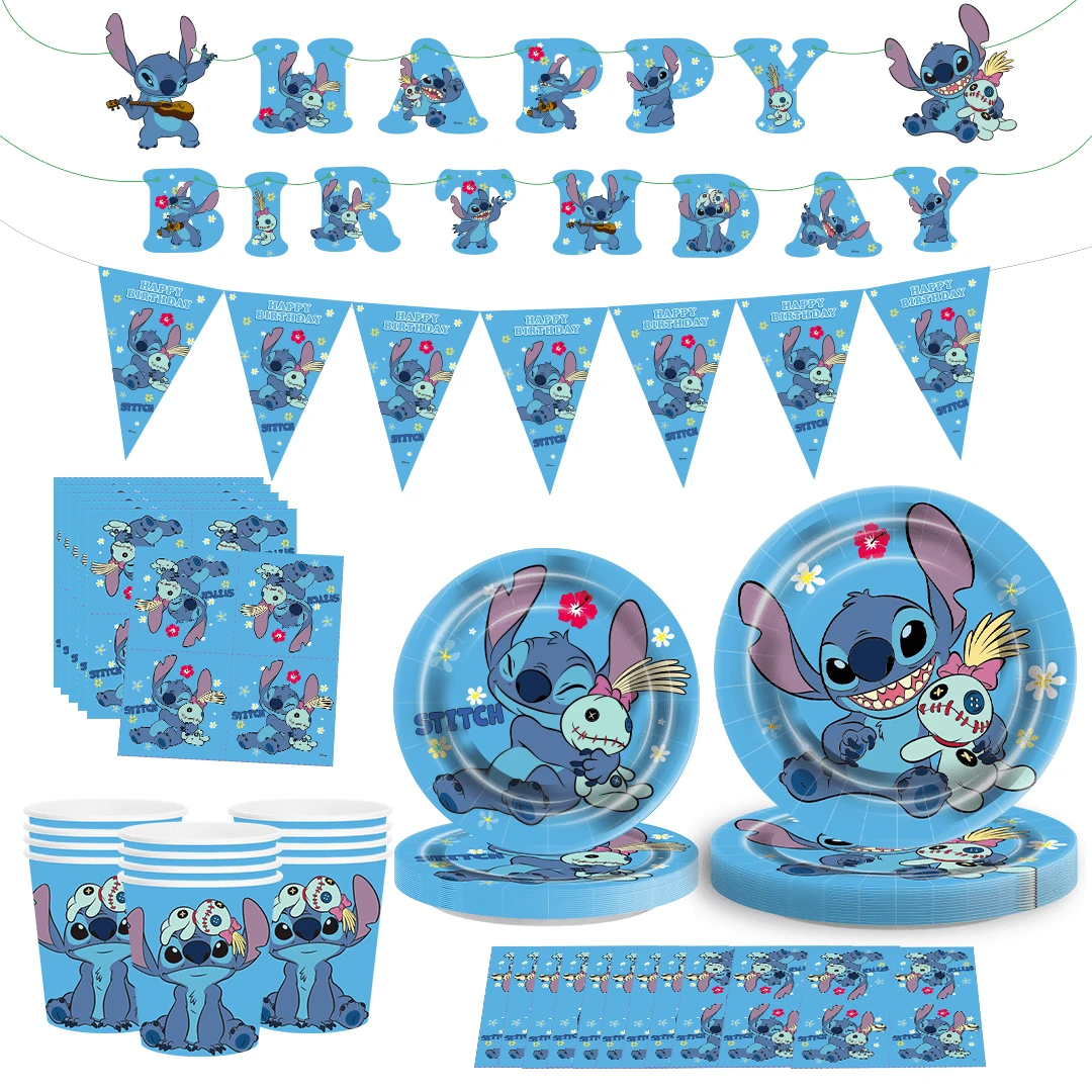Set de fiesta temática de 81 piezas, adecuado para 10 personas, vajilla desechable para fiesta de cumpleaños que incluye platos, vasos y servilletas. Suministros de decoración festiva, adecuados para camping, picnic, barbacoa en el patio y decoración de fiesta, también ideal para decoración de Halloween, Navidad y fiesta, y un gran regalo sorpresa para fans. - Multicolor - Ver 1