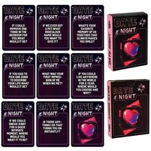 Date Night Couple Question Cards 50pcs Romantic Conversation Starter Game Cards, Fun Building Card Game For Couples, Interactive Party Tabletop Game, Suitable For Date Night, Anniversary, Valentine's Day Gift For Boyfriend/Girlfriend - View 1