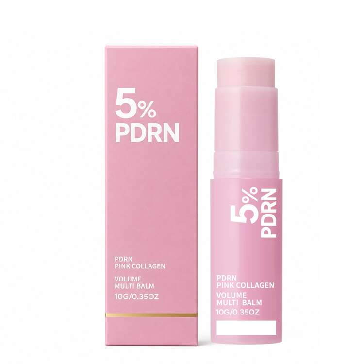 BARUBT PDRN Collagen Multi-Effect Solid Skincare Stick, Rotating Smooth Texture Daily Hydrating Brightening Moisturizing Stick - Pink - View 10
