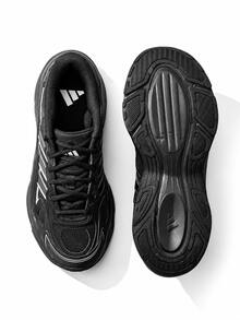 Adidas 新款男女通用休闲复古厚底运动鞋 - 黑色 - 查看 5