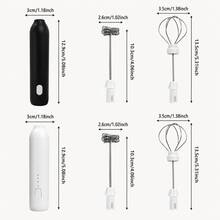 Espumador de Leche Eléctrico Inalámbrico Recargable, Batidor de Mano Mini para Café, Capuchino, Latte y Bebidas - Ver 1