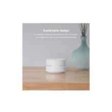 Google - Wi-Fi - Mesh Router (AC1200) I Color - White - White - View 3