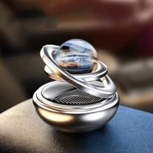 1. Rotating Car Fragrance Aluminum Interstellar Floating Car Fragrance Accessory, Car Fragrance, Car Fragrance Base, High-End Rotating Decoration, Suitable For Car Center Console - A - View 6