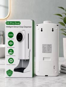 HUATANG Automatic Gel Dispenser With K9 Pro Dual Thermometer - White - View 3