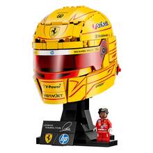 LEGO Building Blocks 43022 Ferrari Team HP Lewis Hamilton Helmet Building Blocks Collectible Display - Clear - View 2