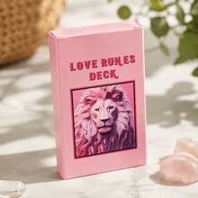Self-Love Affirmation Rune Card Deck - This Set Of Tarot Oracle Cards, Emotional Guidance Desktop Guide Cards Suitable For Gatherings, Parties, Team Activities, Holidays, Also Can Be Given As A Gift - Pink Runi - View 5