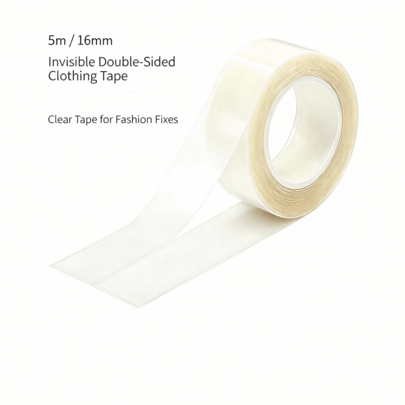 Anti-Light Double Side Tape - Suitable For Clothes Chest Paste Body Tape Double Sided Body Tape Self-Adhesive Bra Clothes Dress Shirt Secret Sticker Clear Lingerie Tape Anti-Naked Invisible Chest Patch For Women Body Skin