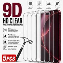 5PCS 9H Tempered Glass Screen Protector Compatible With Iphone 17/16 Pro Max/16 Pro/16 Plus/16/15 Pro Max/15 Pro/15 Plus/15/14 Pro Max/14 Pro/14 Plus/14/13 Pro Max/13/12 Pro Max/12/11 Pro Max/11/XR/XS Max/XS, Ultra Clear HD Glass, Full Screen Protection, Anti-Fingerprint, Scratch Resistant, Bubble-Free Install, Smooth Touch, Slim Case Compatible - Clear - View 16