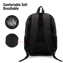 Colorful Soccer Print Backpack, Vibrant Sports Style Casual Backpack, Large Capacity Student Daily Commute School Bag - Backpack - View 6