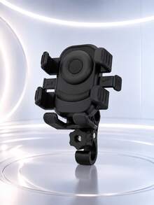 Motorcycle Phone Holder 6-Claw 360° Rotating Anti-Shake Bicycle Phone Mount Universal Shock-Absorbing ABS Phone Bracket Handlebar And Rearview Mirror Mount Suitable For Bicycle, Scooter, Electric Bike, Lightweight Motorcycle, Motorcycle, GPS Navigation, Motorcycle Accessories - A - View 15