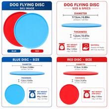 1 Piece, 2 Pieces Of Dog Supplies, UFO Floating Interactive Grasping Toy For Dogs, Anti Bite Lightweight And Flexible Training Toy, Suitable For Small And Medium-Sized Dogs, Suitable For Outdoor Parks, Backyards, Camping, Beaches, Throwing Games - Multicolor - View 9