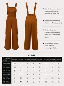 Autumn V-Neck Outerwear Vest & Wide Leg Suit Pants Commuter Set Christmas - Khaki - View 8