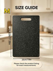 1/3PCS Marble Cutting Board Set, Hanging Plastic Cutting Board, Professional Kitchen Cutting Board, Camping Cutting Board, Home Cutting Board, Cutting Board, Chopping Board, Home Goods Cutting Board, Double-Sided Cutting Board, Washable Plastic Kitchen Cutting Board, Kitchen Accessories And Tools, Kitchen Utensils, Used For Cutting Vegetables, Fruits And Meats, Kitchen Essentials, Kitchen Accessories, Suitable For Christmas, Halloween And Other Holidays - Black - View 13