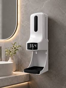 Sanitizing Gel Dispenser With Thermometer K9 Pro Kit - White - View 3