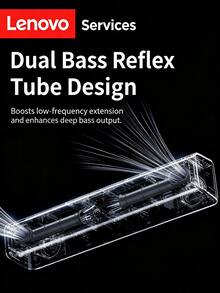 Lenovo RGB Gaming Soundbar, Dual 52mm Driver Bluetooth Desktop Speaker, Deep Bass, Suitable For PC Gaming And Office - View 7