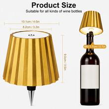 LED Rechargeable Touch Night Light - RGB Multicolor Light, USB Interface, Switch Control Sensor, Atmosphere Bottle Light, Room Decoration, DIY Bottle, Perfect For Living Room, Bedroom, Dining Room, Bar Decoration, Ideal Gift - Desk Lamp - View 16