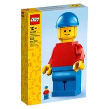 LEGO Bloques de Construcción 40649 Bloques de Construcción de Tamaño Aumentado Minifigura Bloques de Construcción Modelo - transparente - Ver 7