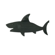 1個 3D鯊魚造型PVC書籤，耐用可愛動物設計，適合書迷，趣味個性閱讀配件，適用於書籍與文件夾，頁角書籤 - A - 查看 8
