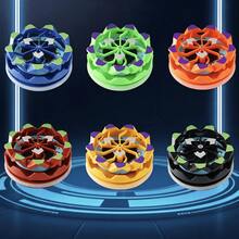 Battle Top Precision Bearing Metal Rotating Desk Stress Relief Ornament Party Collectible - Multicolor - View 3