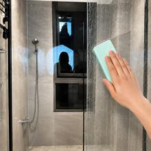 9/6/3pcs Glass Limescale Sponge Scrubber Cleaning Cloth, Suitable For Home Bathroom Mirror, Shower Room Tiles, Floor Wall Cleaning, Easy To Remove Limescale Water Stains Water Marks, Multi-Purpose Window Glass Cleaning Tool - Double-sided Magic Eraser - View 4