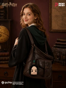 Harry Potter Bag Charm Keychain, Cute Character Coin Purse, Earphone Storage Bag, Random Style, Daily Halloween Christmas Birthday Gift, Suitable For Students And Women - Multicolor - View 5