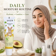 ZKZR Gentle Moisturizing Face Cream, Lightweight Facial Lotion, Suitable For Dry Areas, Smooth Texture, Comfortable Daily Use, Suitable For Men And Women All Seasons, 50ml - Hyaluronic Acid - View 3