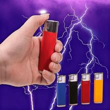Creative Fun Electric Induction Toy Lighter-Shaped Prank Prop Funny Party Gift - Multicolor - View 3