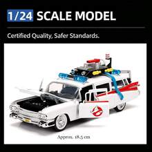 Simba Model Die-Cast Mobil Station Wagon Klasik Amerika Skala 1:24 dari Jada Toys, Ornamen Pajangan Kendaraan Koleksi Logam - MultiWarna - View 7