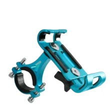 1pc Aluminum Alloy Phone Holder, 360° Rotating Handlebar Phone Mount For Cycling Navigation, Cycling Gear - Multicolor - View 9