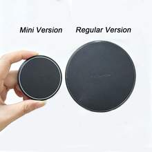 15W Induction Fast Wireless Charging Pad Universal Portable Wireless Charger Compatible With IPhone 17/16/15/14/13/12 Pro/XS Max/Mini/X/XR And Series And Android Phones With Wireless Charging - Black - View 5