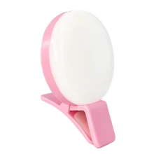 TOKQI Mini Ring Light, Upgraded Small Clip-On LED Selfie Fill Light, USB Rechargeable Portable Phone PC Makeup Mirror Light, Adjustable Brightness Suitable For Phone And Computer, Makeup, Zoom Meetings, Live Streaming, Vlog, Perfect Selfies And Video Calls, 150mAh - A - View 10