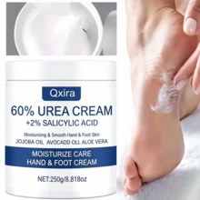 Qxira Krim Perawatan Tangan & Kaki Urea, Melembapkan & Menghidrasi, Cocok untuk Kulit Kering Kasar, Mengembalikan Kulit Halus Lembut, Hidrasi Instan untuk Kulit Pecah-pecah, Kaya Konsentrasi Tinggi Urea - 250g - View 2