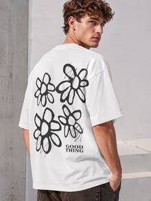 Men Swim Cover-Ups - White - View 1