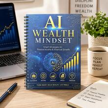 Panduan Kreatif Penghasilan Online ChatGPT AI, Sampul Robot Futuristik, Buku Panduan Inspirasi untuk Kreator, Pelajar, dan Pekerja Digital, Buku Catatan Hardcover Penghasilan Sampingan ChatGPT AI, Sampul Robot Dolar Gaya Teknologi, Tutorial Monetisasi Usaha Sampingan Online, Perencana Kekayaan Kewirausahaan Bisnis, Hardcover Laminasi Matte, Tahan Air, Tahan Gores, Tebal, Tidak Luntur - B-Berwarna-warni - View 1