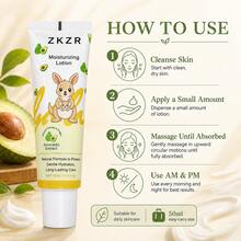 ZKZR Gentle Moisturizing Face Cream, Lightweight Facial Lotion, Suitable For Dry Areas, Smooth Texture, Comfortable Daily Use, Suitable For Men And Women All Seasons, 50ml - Hyaluronic Acid - View 7