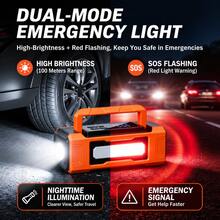 Car Emergency Jump Starter Portable Car Air Pump All-In-One Battery Jump Starter Power Bank - Wireless - View 4