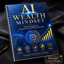 Panduan Kreatif Penghasilan Online ChatGPT AI, Sampul Robot Futuristik, Buku Panduan Inspirasi untuk Kreator, Pelajar, dan Pekerja Digital, Buku Catatan Hardcover Penghasilan Sampingan ChatGPT AI, Sampul Robot Dolar Gaya Teknologi, Tutorial Monetisasi Usaha Sampingan Online, Perencana Kekayaan Kewirausahaan Bisnis, Hardcover Laminasi Matte, Tahan Air, Tahan Gores, Tebal, Tidak Luntur - B-Berwarna-warni - View 3