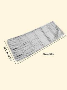 1/2pcs Foldable Kitchen Oil Splash Guard, Aluminum Foil Stove Splash Screen, Heat-Resistant Oil-Proof Cooking Accessory - View 5