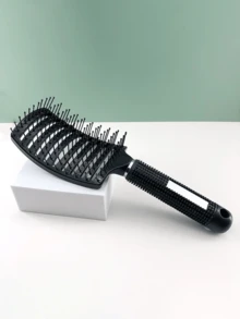 這款大弧度鏤空梳子是打造順滑髮型的理想選擇，具備頭皮按摩功能，適用於濕髮與乾髮，能輕鬆理順髮絲、化解打結，輕巧便攜，方便隨身攜帶 - 彩色 - 查看 15