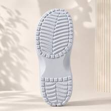 Chinelo Feminino Estilo Babuche Pigente Corfly Baixo 100% EVA Solado Leve Antiderrapante broches - Névoa - Visão 9